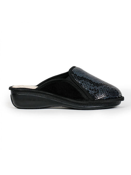 Sanaflex Winter Women's Slippers in Black color