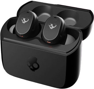 Skullcandy Mod In-ear Bluetooth Handsfree Earphones with Sweat Resistance and Charging Case True Black