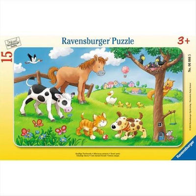 Kids Puzzle Cute Animal Friends for 3++ Years 15pcs Ravensburger