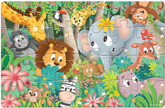 Kinderpuzzle Dschungeltiere Remoundo