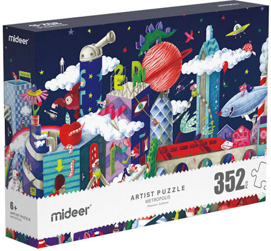 Детски Пъзел Artist Metropolis 352бр MiDeer