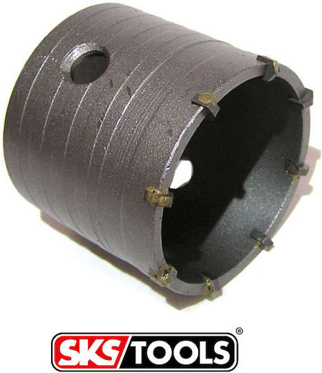 SKS Tools Ποτηροκορώνα με Διάμετρο 70mm για Μπετό