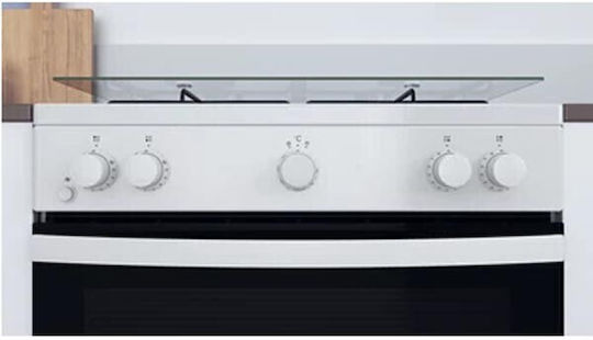 Indesit Gasherd 71Es B60cm. White