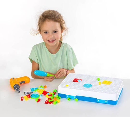 Vedes Kunststoff-Bauspielzeug Creathek für Kinder ab 3+ Jahren
