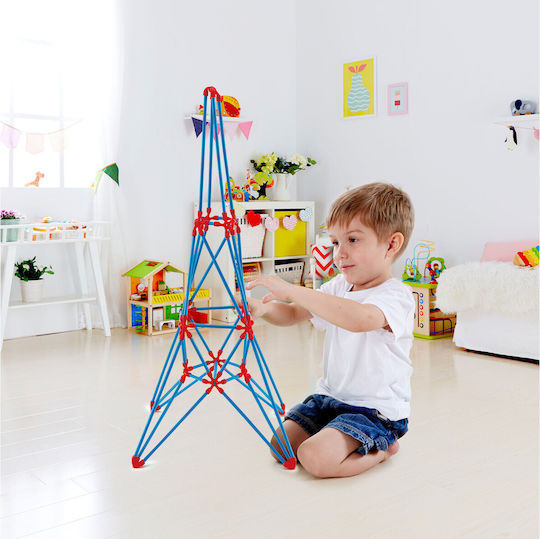 Hape Παιχνίδι Κατασκευών Ξύλινo Bamboo Flexistix