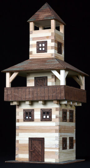 Walachia Παιχνίδι Κατασκευών Ξύλινo Tower για Παιδιά 8+ Ετών