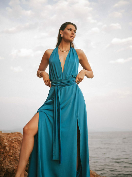 Marilyn Maxi Dress Petrol