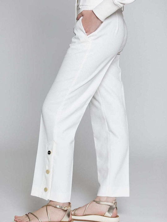 Iceberg Trousers B061 White