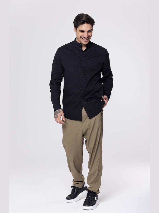 19 Menswear Khaki Trousers 1001