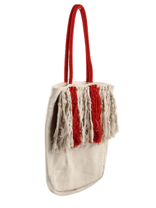 Marilou Bags Stoff Strandtasche Rote