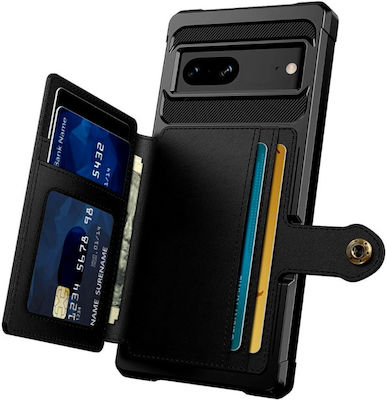 HappyCase Wallet Silicone Black (Google Pixel)