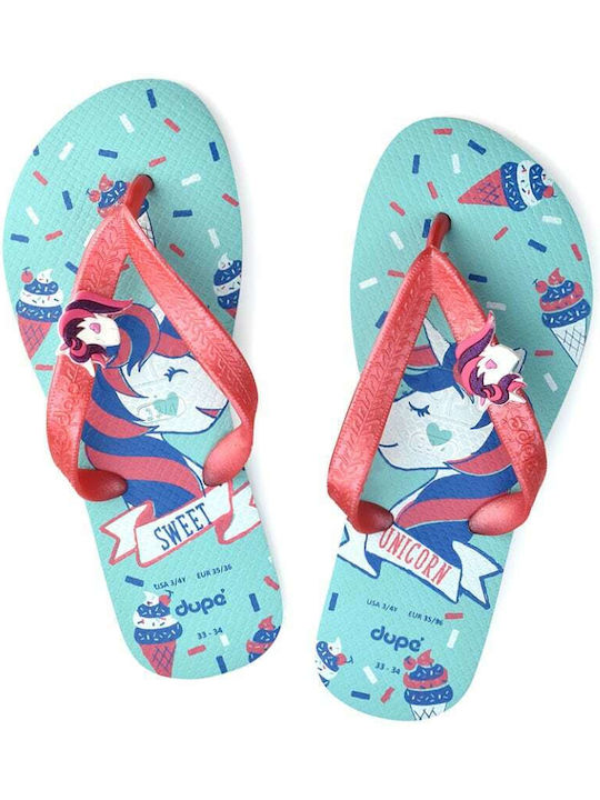 Dupe Kids' Flip Flops Red Play