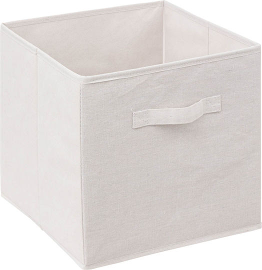Συρταριέρα Κρεβατοκάμαρας Ξύλινη Tidy Box με 6 συρτάρια Μπεζ με Υφασμάτινη Επένδυση 66x33x78.5εκ.