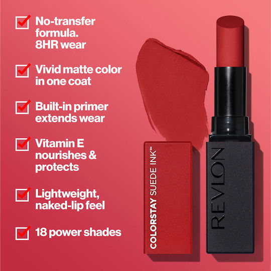 Revlon Colorstay Червило Мат Мат Вонт Ит Ол 2.55гр