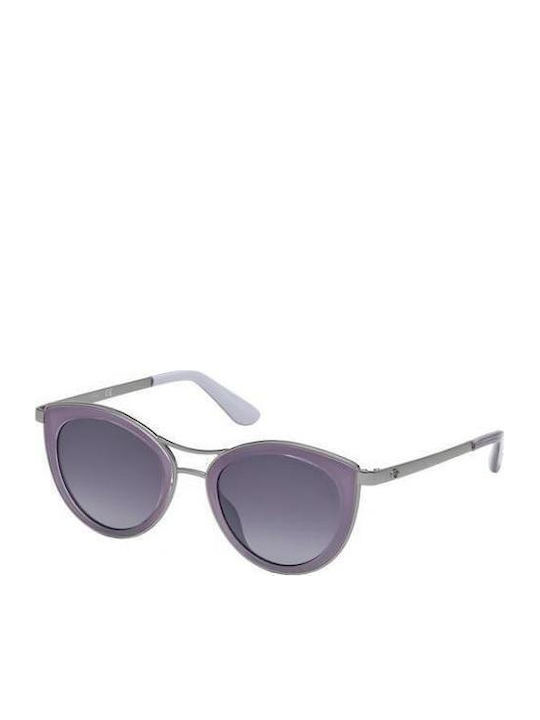 Guess Sunglasses Purple with Mixed Frame Guess Sunglasses Purple with Mixed Frame
