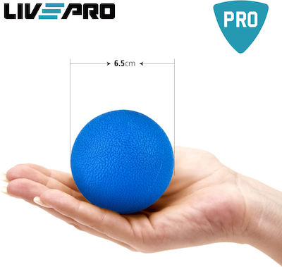 Live Pro Exercise Ball Massage 6.5cm 0.14kg in Orange Color