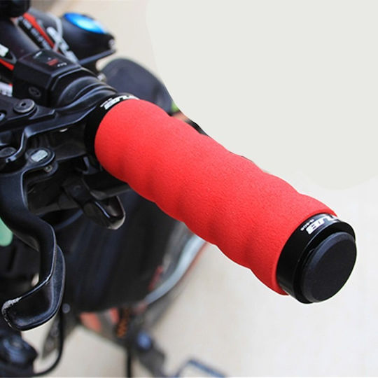 Gub P2306336 Bicycle Handlebar Grips in Red Color