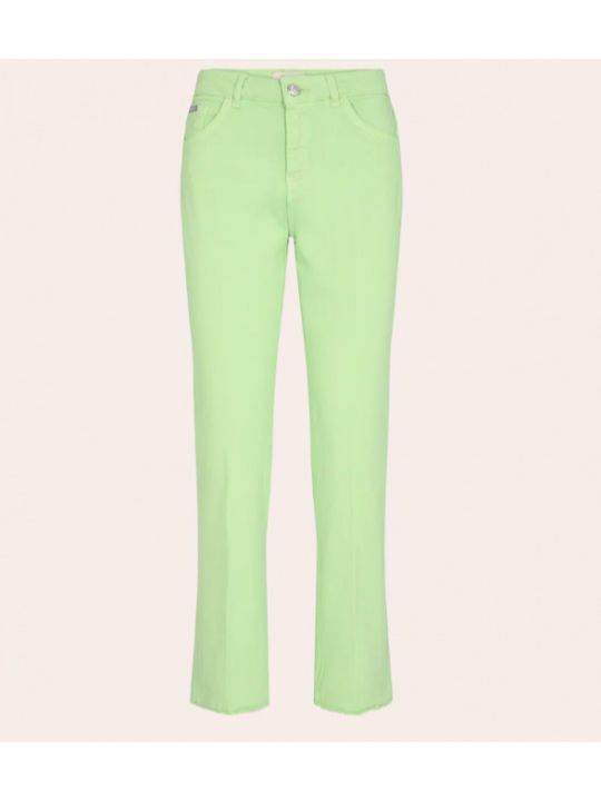 Mos Mosh Women's Denim Trousers Green