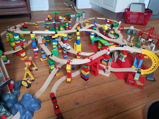 Toy2 Track Connector Αξεσουάρ Σιδηρόδρομου για 3+ Ετών