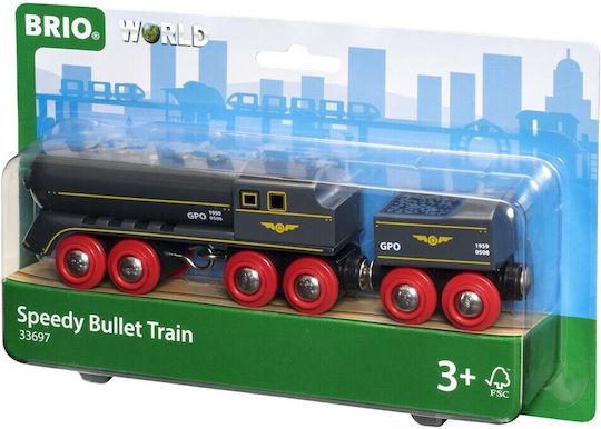 Brio Toys Speedy Bullet Train Train made of Wood for 3+ years+ Years