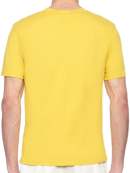 Hugo Boss Men's Short Sleeve T-shirt Yellow