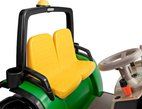 Παιδικό Τρακτέρ John Deere Dual Force Ηλεκτροκίνητο 12 Volt Πράσινο για 3+ Ετών