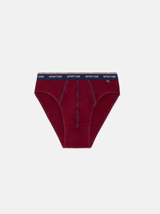 Men's Slips Bordeaux 2Pack