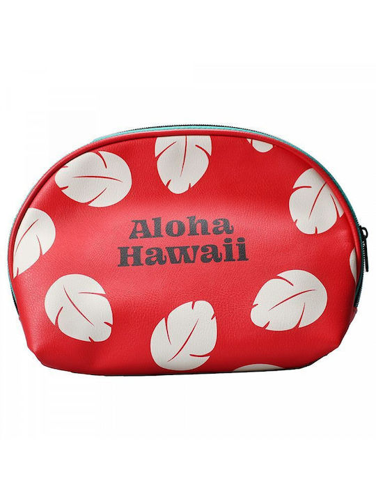 Half Moon Bay Toiletry Bag in Red color