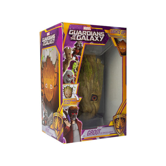 3DLightFX Детска стенна лампа LED Baby Groot