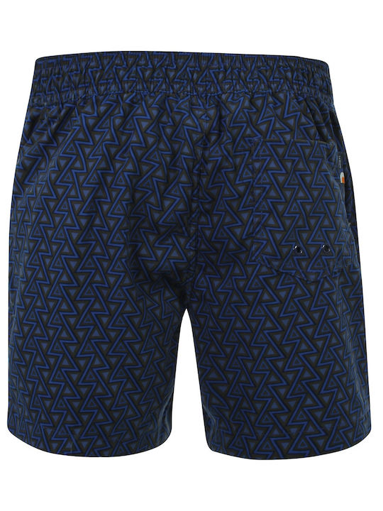 Le Shark Crevice Men's Swimwear Shorts Gray with Patterns