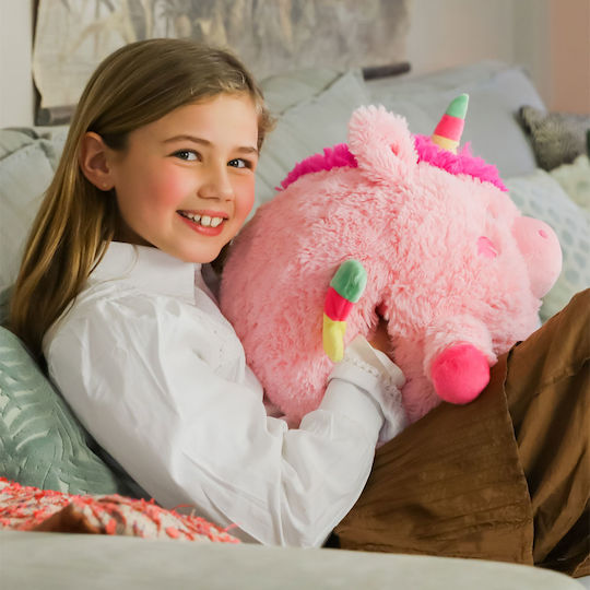 Noxxiez Kids Decorative Pillow Unicorn Pink 35x35cm