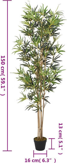 Künstlicher Baum für den Außenbereich Bamboo Grün 150cm vidaXL