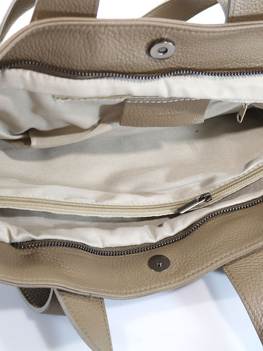 Leather Women's Shopper Bag Puro