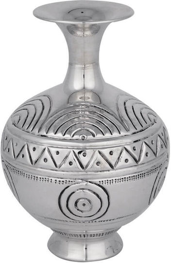 SilverBrand.gr Διακοσμητικό Βάζο Silber Silber 9x14.5cm 1Stück
