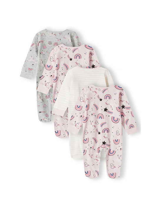 Minoti Set Baby Strampler Mehrfarbig