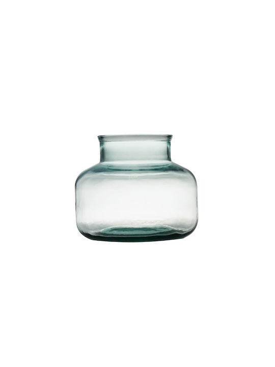 Glass Drops Glass General Use Vase with Lid 2500ml