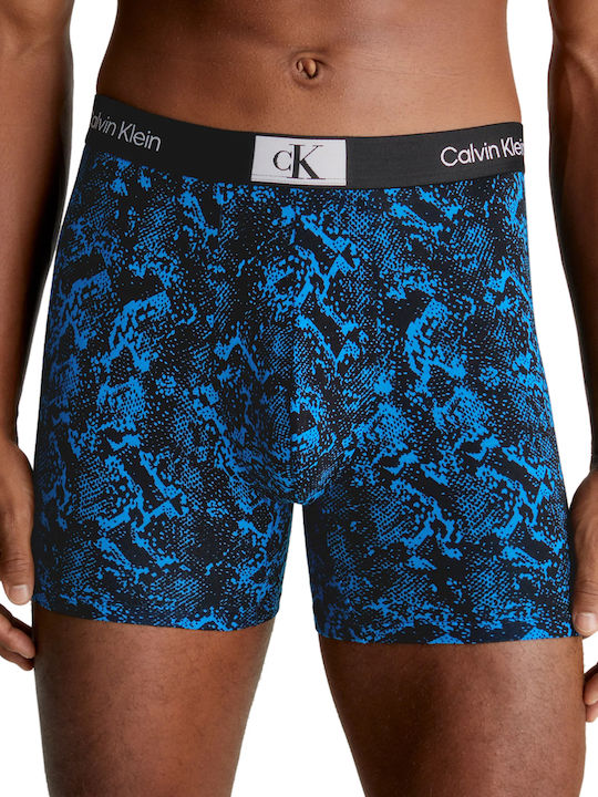 Calvin Klein Boxeri pentru bărbați Brilliant Blue 1Pachet