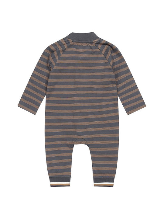 Dirkje Baby Bodysuit Set Long-Sleeved Gray