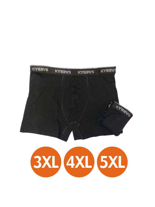 Kybbus Herren Boxershorts Black 2Packung