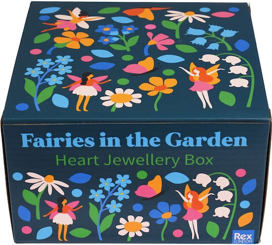 Tender Leaf Toys Детска Кутия За Бижута Fairies Garden Светлосин