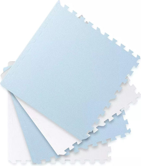 Ricokids Kids Floor Puzzle White & Blue 4pcs