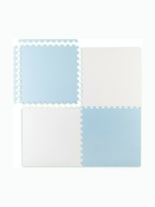 Ricokids Детска Пъзелна Подложка Blue - White 4бр 7482