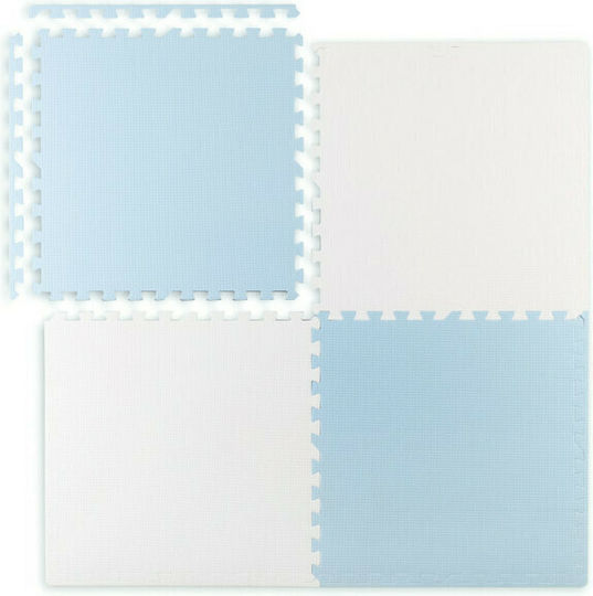 Ricokids Kids Floor Puzzle White & Blue 4pcs
