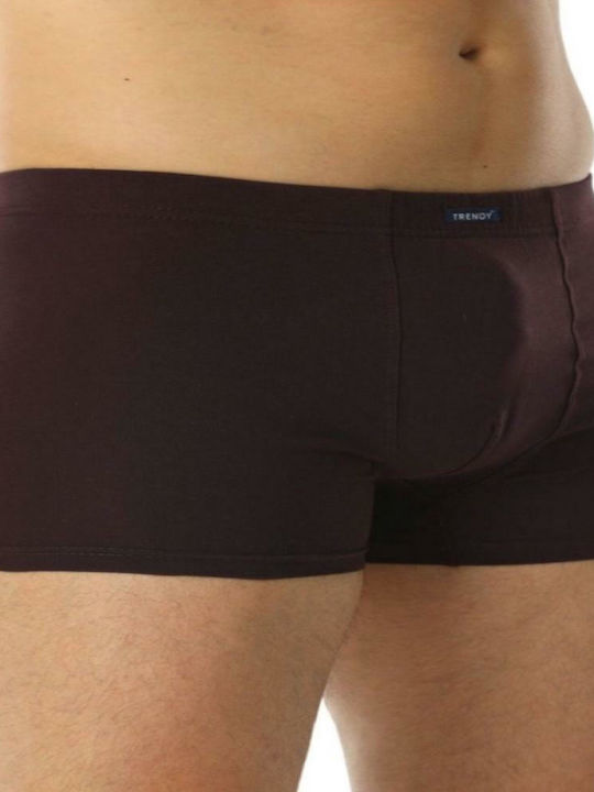 Men's Boxer Cotton Bordeaux
