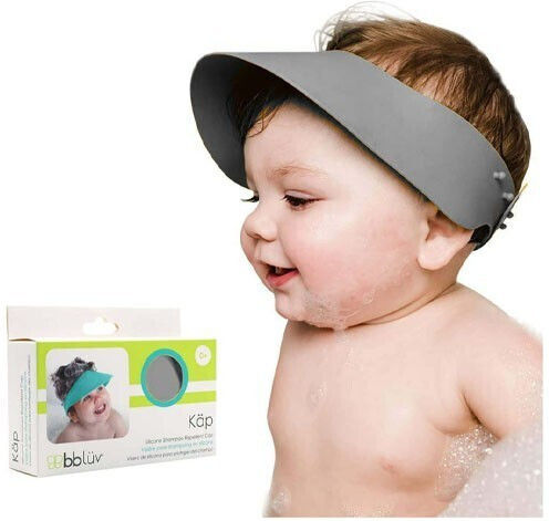 Bbluv Protective Bath Hat Kap Grey 1pcs