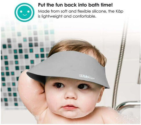 Bbluv Protective Bath Hat Kap Grey 1pcs