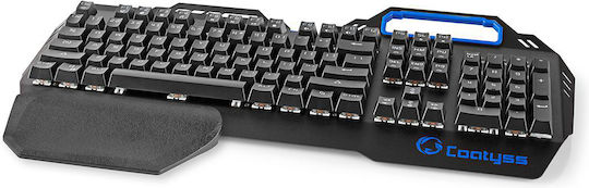 Nedis GKBD400BKUS Gaming Μηχανικό Πληκτρολόγιο με RGB φωτισμό (International English)