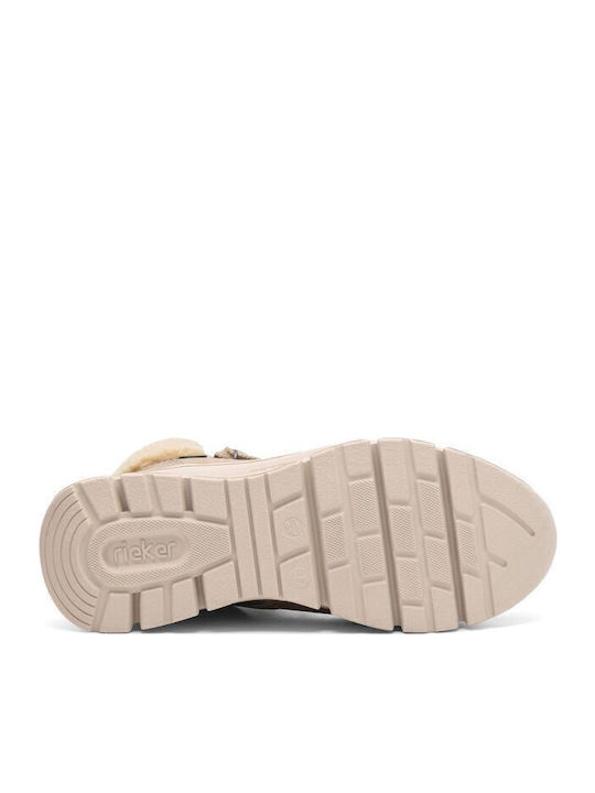 Stiefeletten Damen Braun