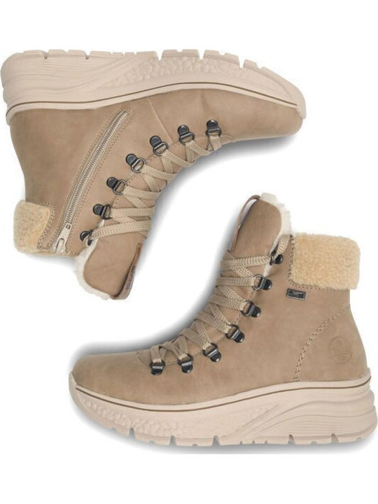 Stiefeletten Damen Braun