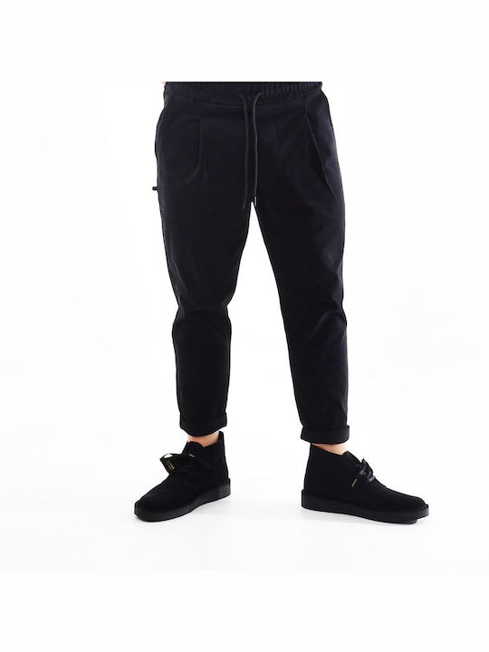 Aris Tsoubos Men's Trousers in Loose Fit Black